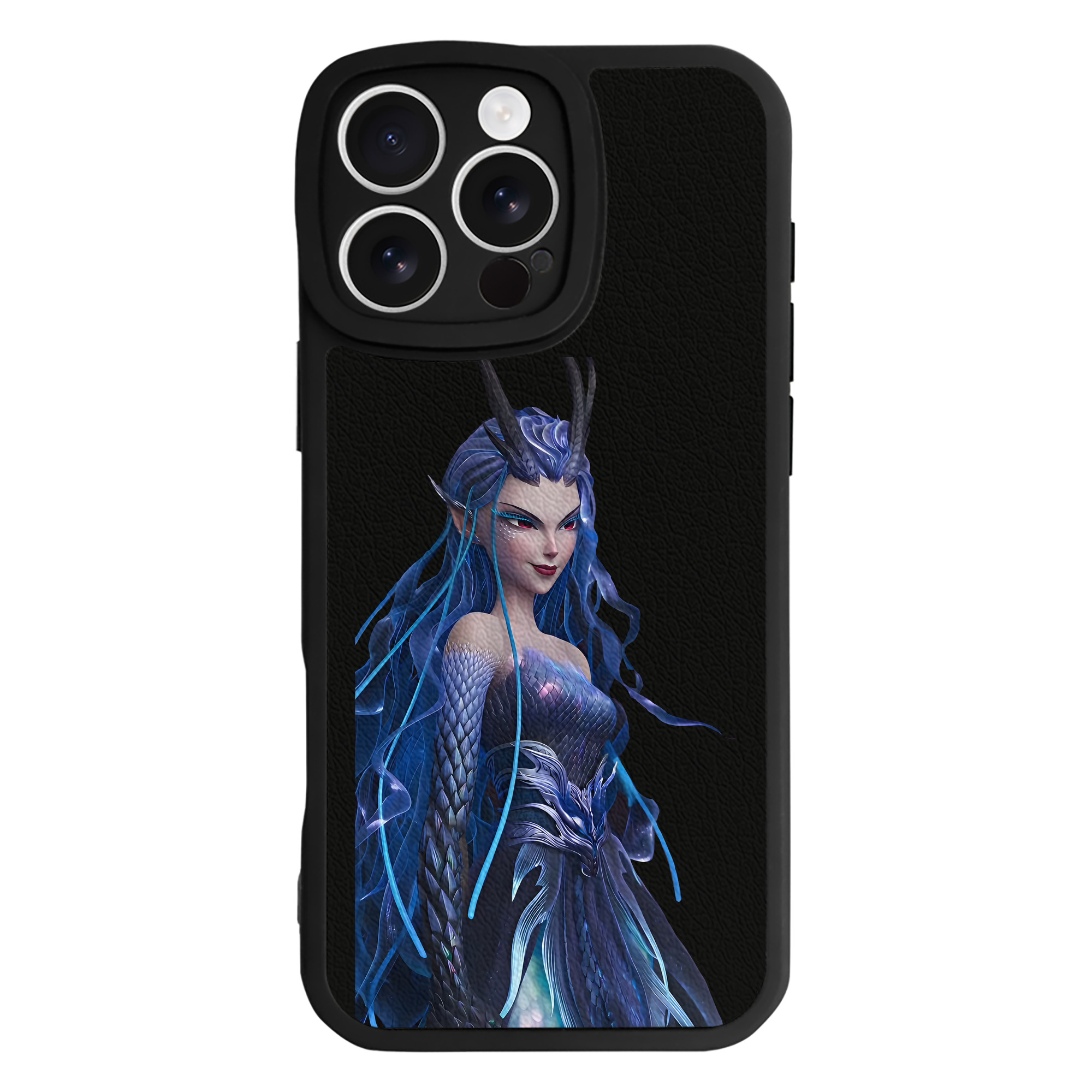 （画像用） Ne Zha 2 ナタ 魔童の大暴れ 【iPhone 16シリーズ対応】シリコンスマホケース（レザー調） 材質：シリコン